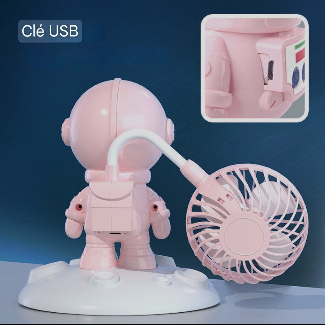مروحة صغيرة قابلة للطي وشحن USB