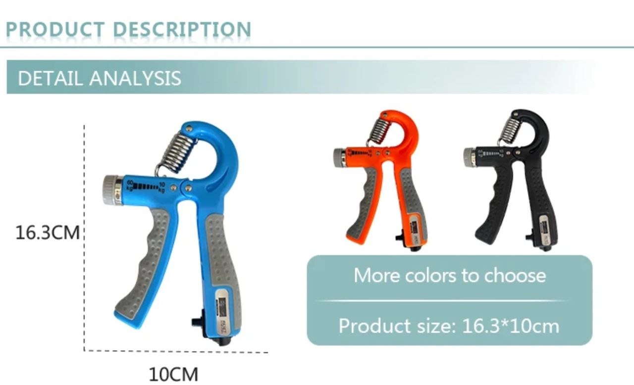 Poignée réglable en forme de R pour le sport