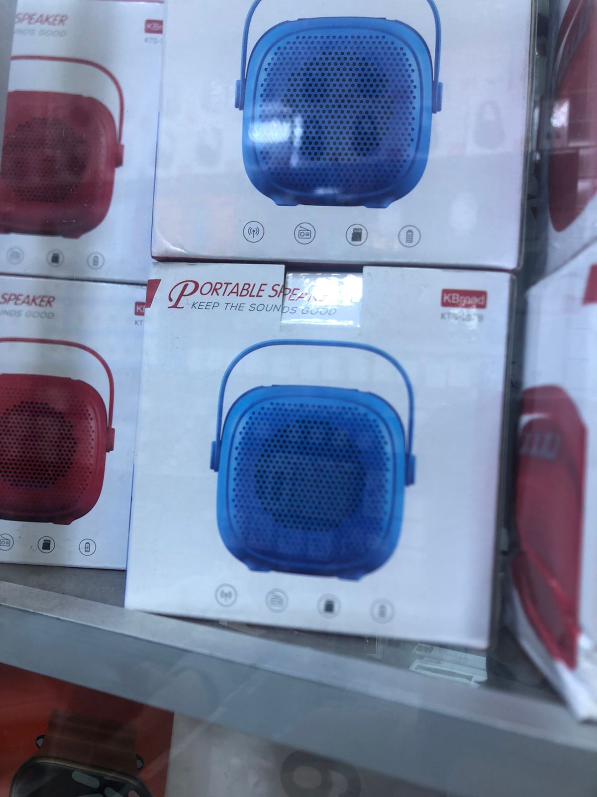 Mini haut parleur portable Radio FM منبه راديو يو