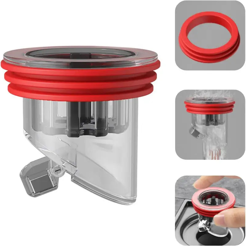 Filtre anti colmatage pour évier et lavabo