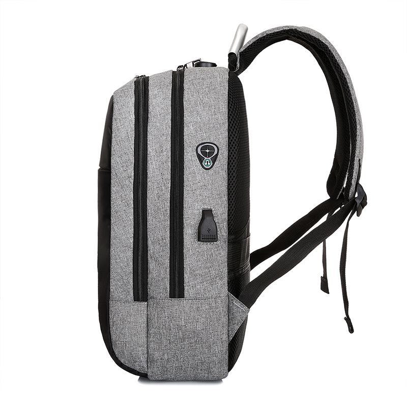 Sac à dos antivol avec port de chargement USB et serrure à combinaison