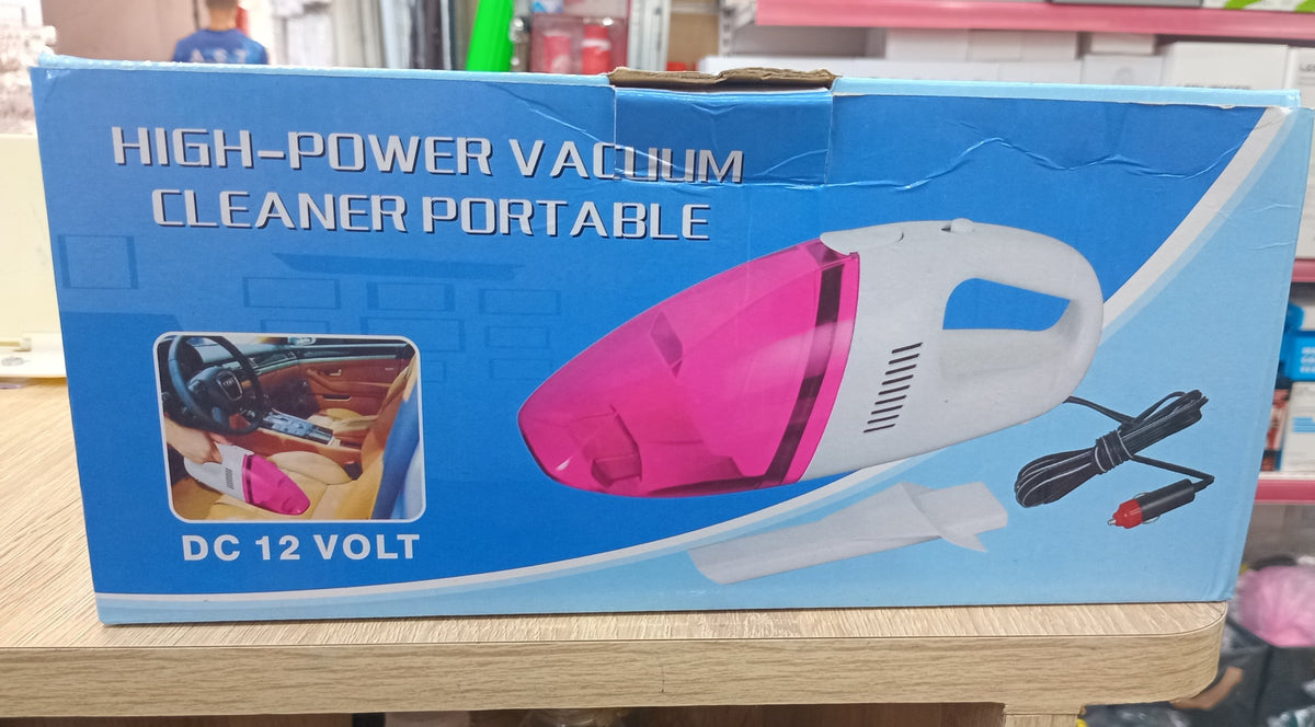 مكنسة كهربائية محمولة عالية الطاقة للغبار Aspirateur de voiture portable 120W Humide et sec 12V