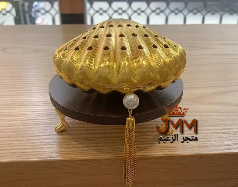 مبخرة فحم كوكياج الألوان دهبي فقط