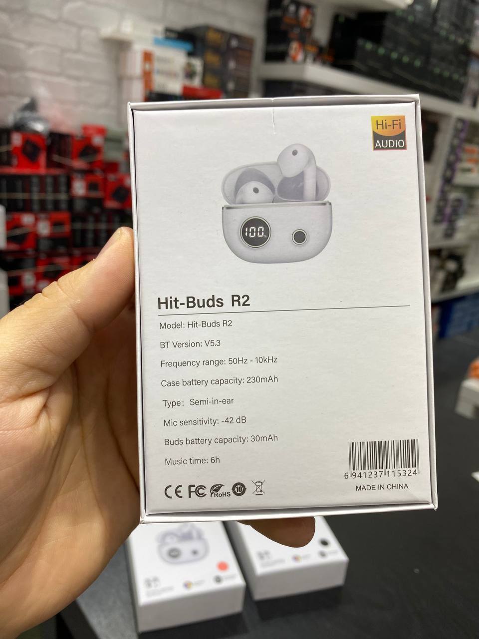 Hit-Buds R2 Ecouters sans fil True Wireless Stereo 5.3