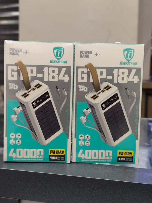 Power bank GTP-184 40000MAH 4USB 22.5W