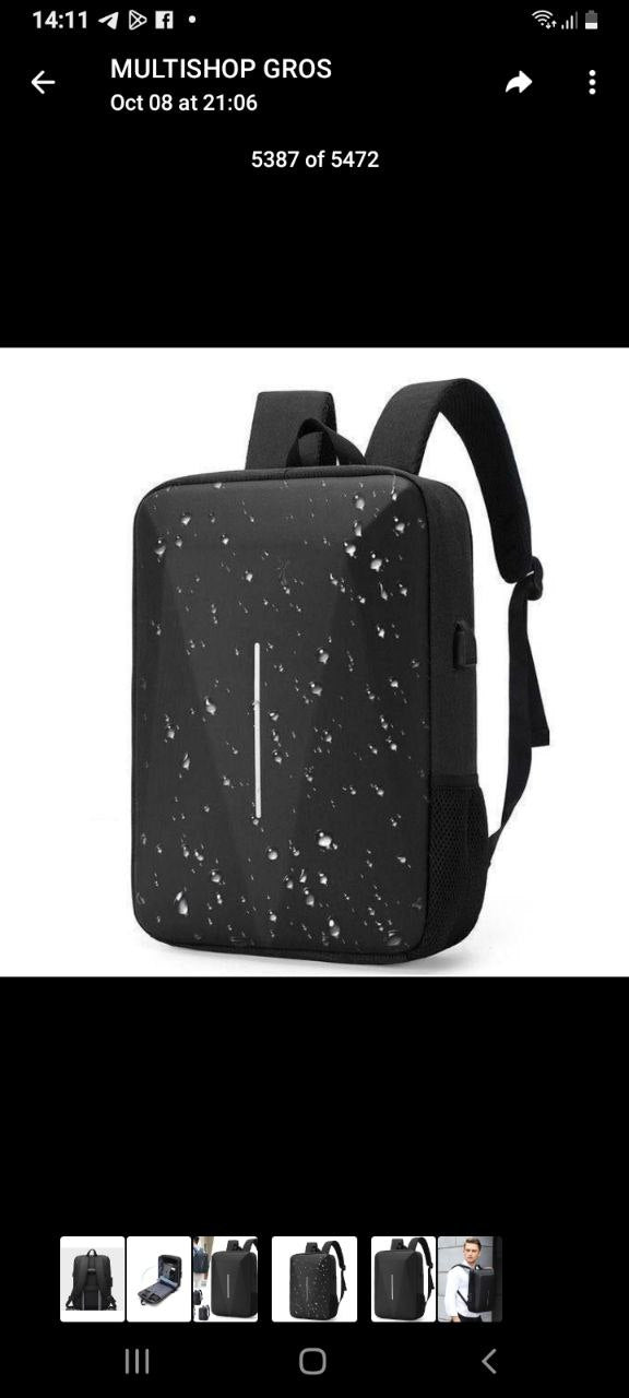 حقيبة ظهر ذكية وعصرية