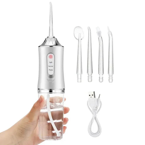 جهاز الخيط المائي المحمول لأسنان Hydropulseur dentaire portable