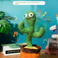 Dancing cactus Jouet de cactus chantant et dansant électrique pour bébés لعبة الصبار الكهربائية للغناء والرقص للأطفال