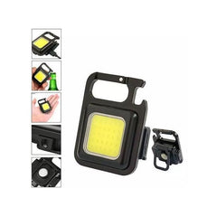 مصباح يدوي صغير قابل لإعادة الشحن بتقنية COB LED Mini lampe de poche porte-clés rechargeable
