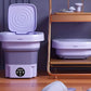 غسالة ملابس محمولة قابلة للطي machine à laver pliable portable