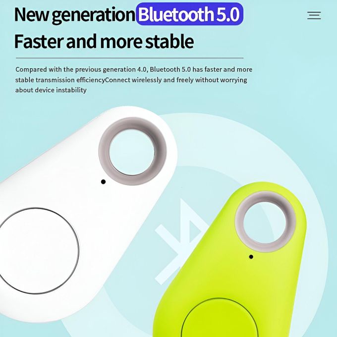 MINI PORTABLE GPS TRACKER جهاز تحديد المواقع العالمي (GPS) لتحديد مواقع المفاتيح والحيوانات الأليفة وغيرها