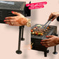 Barbecue à charbon rectangulaire portable شواية فحم مستطيلة محمولة