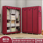 Armoire penderie en tissu 130x45x170cm خزانة الملابس القابلة للطي