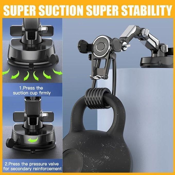 Support de téléphone pliable et ajustable pour voiture حامل هاتف للسيارة قابل للطي والتعديل