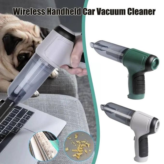 مكنسة كهربائية صغيرة لاسلكية 2 في 1 للمنزل والسيارة Mini Aspirateur Sans Fil 2 en 1 pour Maison et Voiture