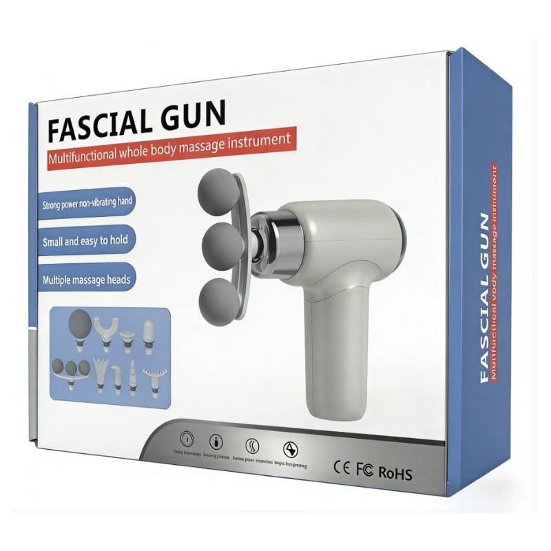 مسدس تدليك بثلاثة رؤوس FASCIAL GUN Appareil de massage