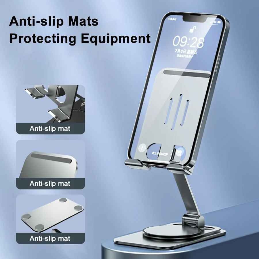 Support de téléphone portable réglable et pliable حامل الهاتف المحمول قابل للتعديل والطي