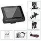 Video Car DVR كاميرا تسجيل قيادة ثلاثية العدسات 1080P للرؤية الليلية 1080P مع مستشعر تسارع ومساعدة في ركن السيارة و170 درجة