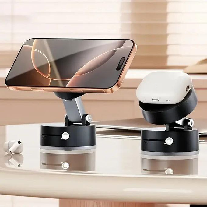 VACCUM SUCTION PHONE HOLDER  Support mobile portable