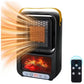 سخان صغير محمول للاستخدام الداخلي، سخان مدفأة كهربائي Petit radiateur d'appoint chauffage,radiateur de cheminée électrique portable,flamme 3D réaliste