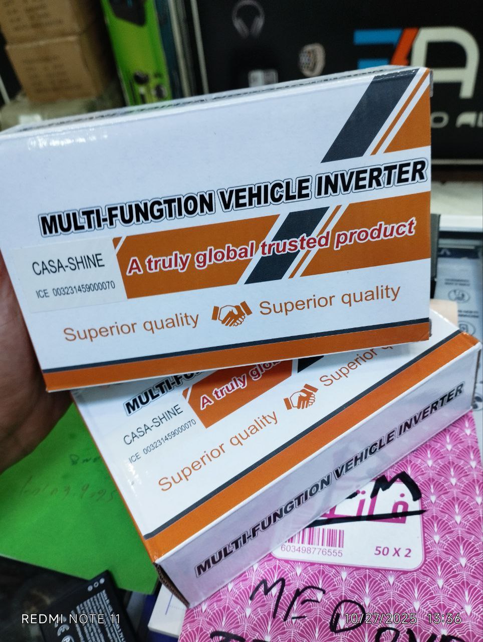 Multi-function vehicle inverter
