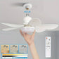 Ventilateur de plafond avec éclairage, télécommande, ampoule, 3 couleurs d'éclairage مروحة سقف مزودة بإضاءة، وجهاز تحكم عن بعد، ومصباح، وثلاثة ألوان إضاءة