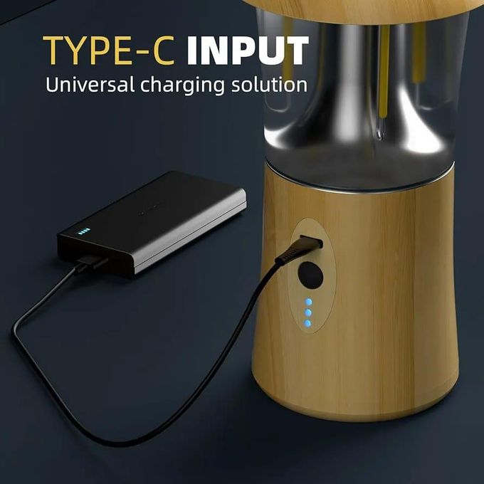 Lampe portable avec crochet métallique مصباح محمول مزود بخطاف معدني للإضاءة الخارجية