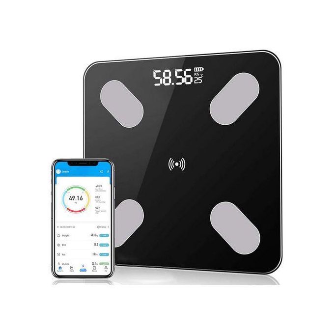 ميزان إلكتروني ذكي بتقنية البلوتوث Balance électronique intelligente Bluetooth Pèse-personne