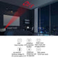 ساعة منبه رقمية بتقنية LED وخاصية العرض الضوئي Réveil numérique LED à projection avec un grand écran miroir