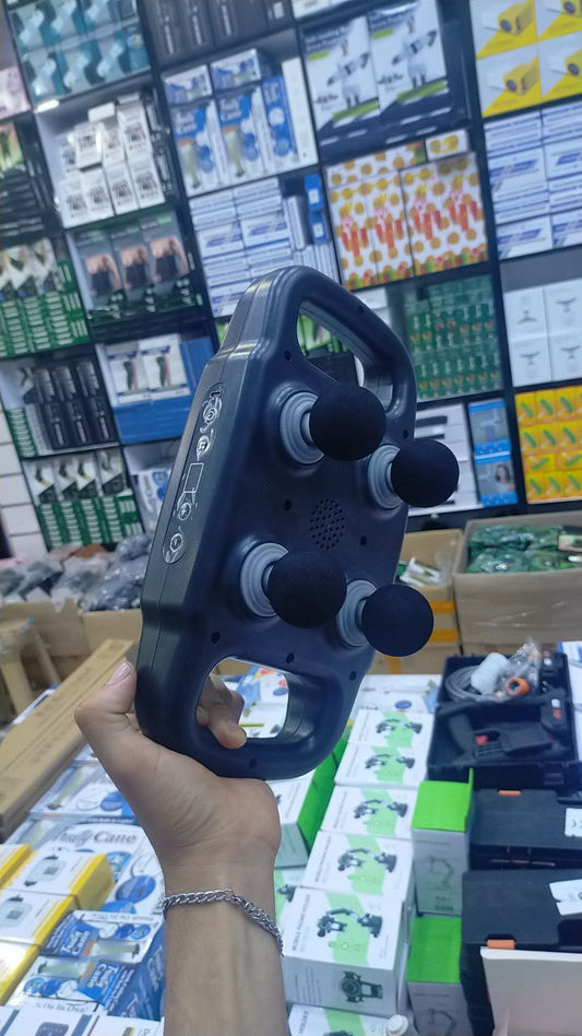 جهاز تدليك لاسلكي للظهر والجسم بأربعة رؤوس Masseur sans fil à 4 têtes pour dos et corps