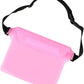 Pochette étanche pour la natation avec ceinture ajustable et protection tactile pour téléphone portable حقيبة سباحة مقاومة للماء مع حزام خصر قابل للتعديل، وغطاء هاتف محمول