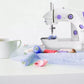 Mini sewing machine ماكينة خياطة صغيرة محمولة بسرعتين قابلة للتعديل، آلات خياطة كهربائية