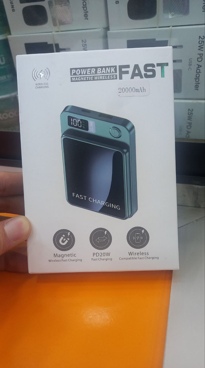 Power bank 20000MAH PD20W Magnetic wireless