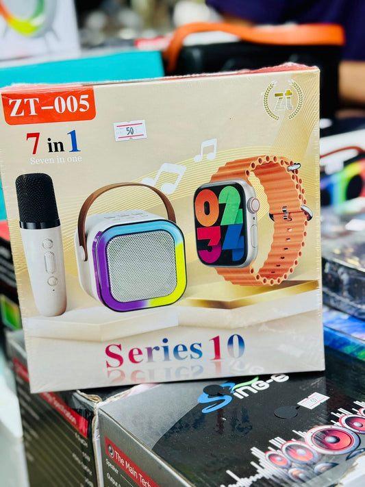 Multi-functional smart watch, speaker, microphone ZT-005 SERIE 10