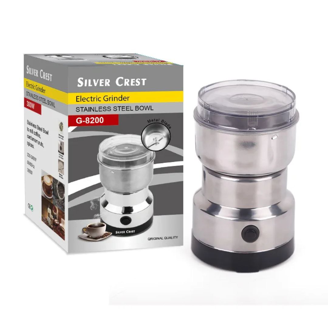 مطحنة قهوة كهربائية Moulin à café électrique Silver Crest G-8200 100W