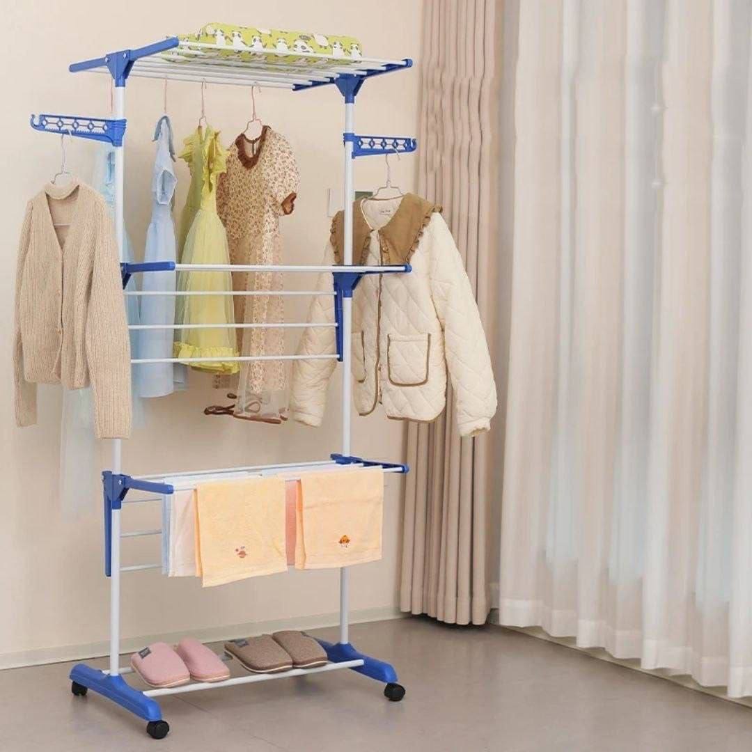 Sèche linge vertical Etendoir pliable مجفف ملابس عمودي، حبل غسيل قابل للطي