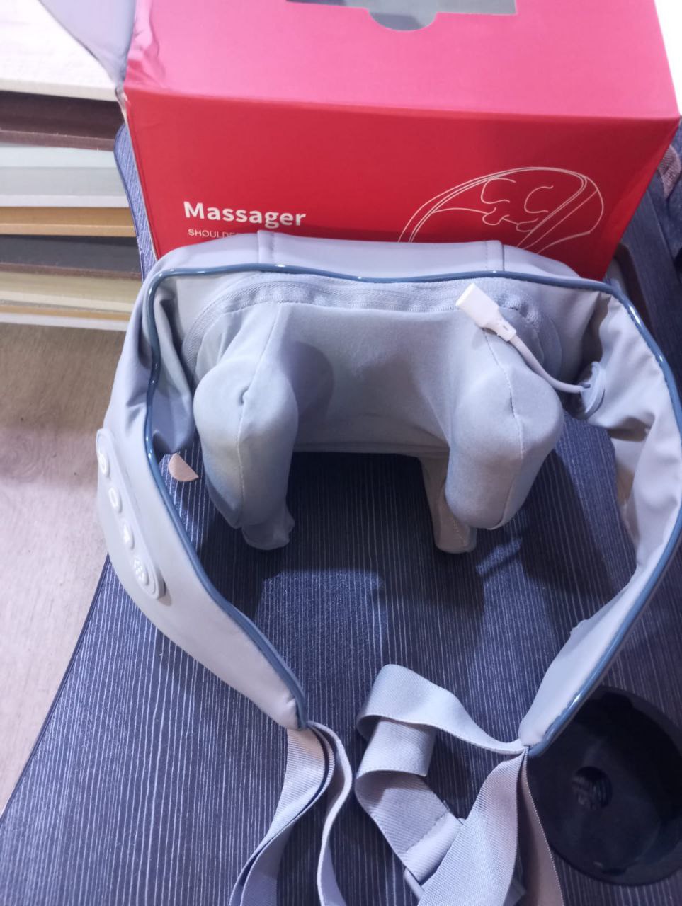 جهاز تدليك لاسلكي للرقبة والكتفين Appareil de massage sans fil MDHL