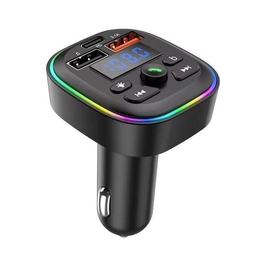 HM138 شاحن سيارة USB سريع Transmetteur FM 3 Port Rapide Mobile Téléphone 3.1A Rapide Chargeur De Voiture Usb