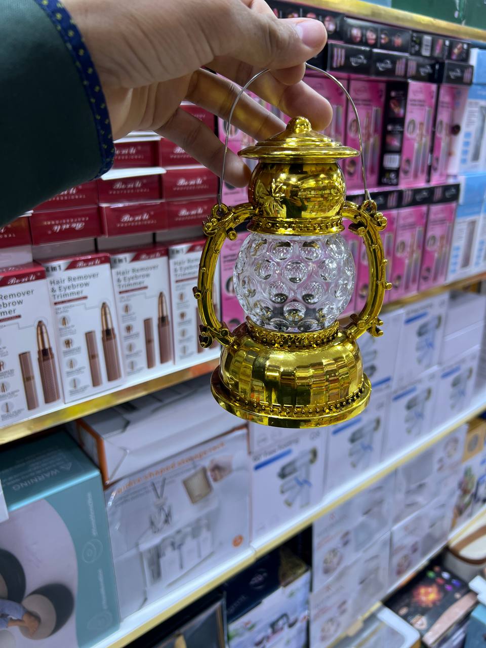 مصباح ليلي عتيق على شكل قرص العسل Lampe de nuit Vintage en forme de nid d'abeille