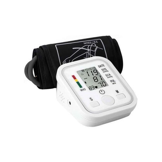 Electronic Blood Pressure Monitor Tensiomètre numérique automatique جهاز قياس ضغط الدم الإلكتروني