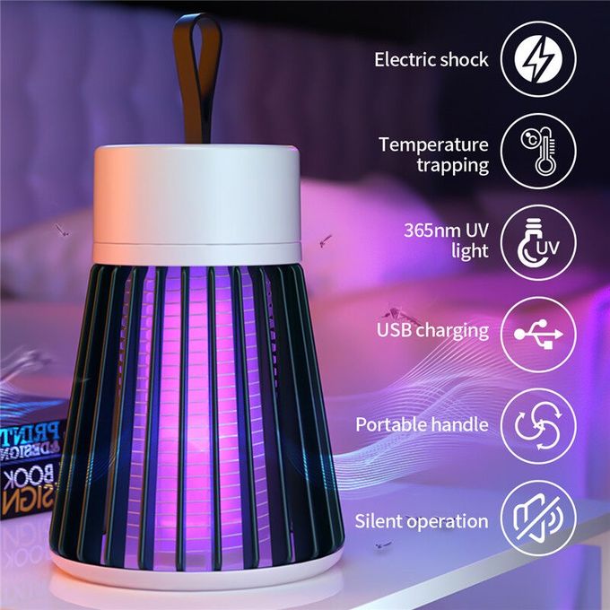 قاتل البعوض بالصدمة الكهربائية Electric Shock Mosquito Killer Tue-moustiques à choc électrique