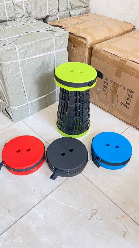 Stool folding extension Tabouret télescopique pliable كرسي تلسكوبي قابل للطي