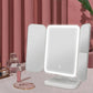 Miroir مرآة مكياج مبتكرة مع إضاءة LED وشاشة لمس
