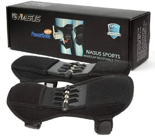 وسادات ركبة زنبركية واقية لدعم الركبة أثناء ممارسة الرياضة Genouillères De Soutien Articulaire,genouillères De Protection Ressort Sport Support De Genou Sportive