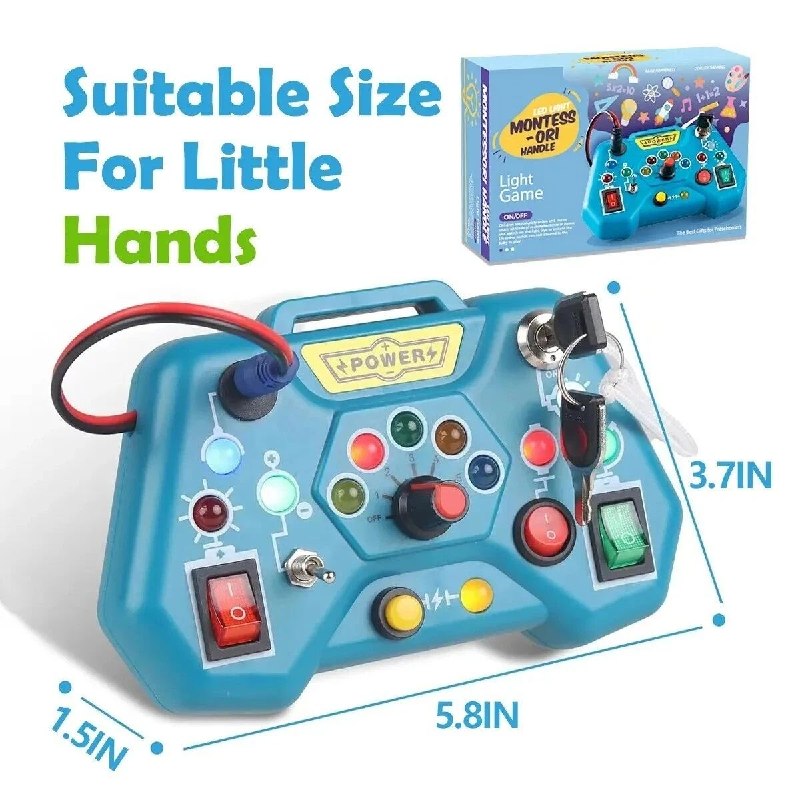 لوحة حسية تفاعلية للأطفال الصغار Tableau sensoriel interactif pour tout-petits