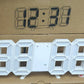 Horloge murale numérique 3D à LED Réveil de bureau moderne avec date