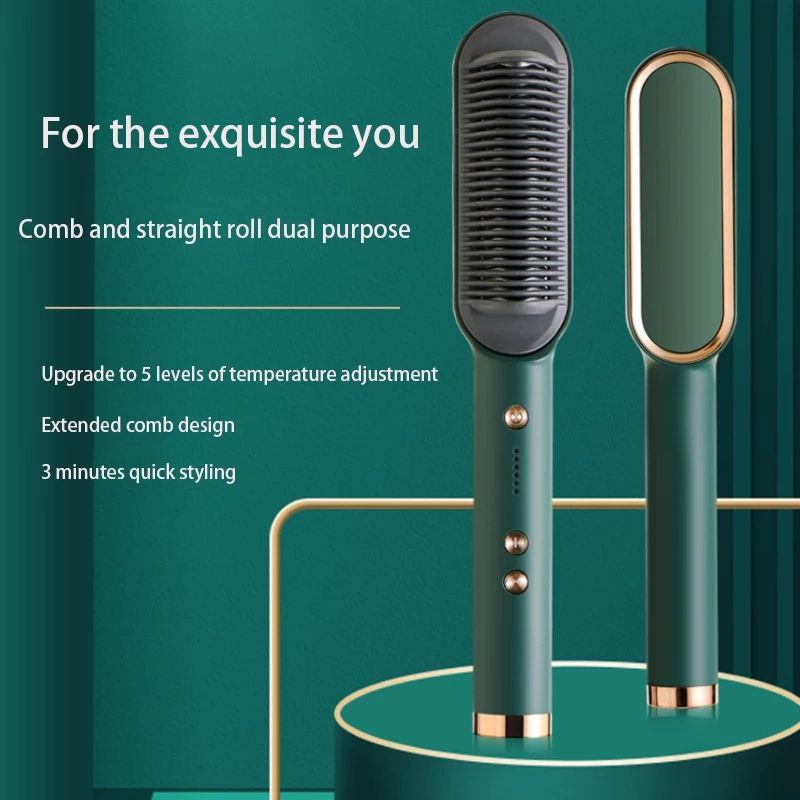 hair straightener  FH909 مشط حراري Straight comb