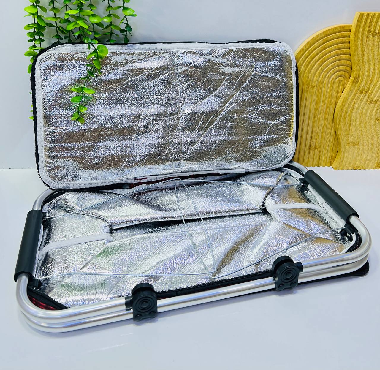 سلة تسوق قابلة للطي مع وظيفة التبريد Panier de Courses Pliable