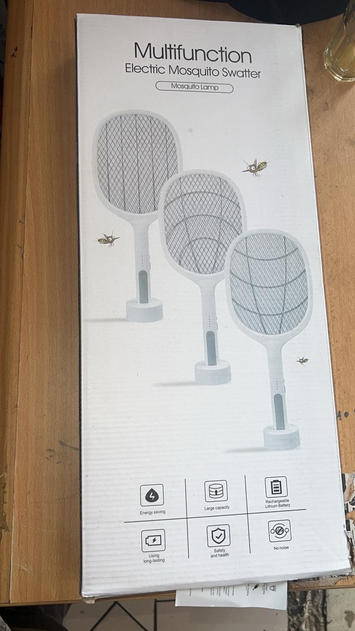 Multifunction Electric Mosquito Swatter مضرب البعوض الكهربائي متعدد الوظائف