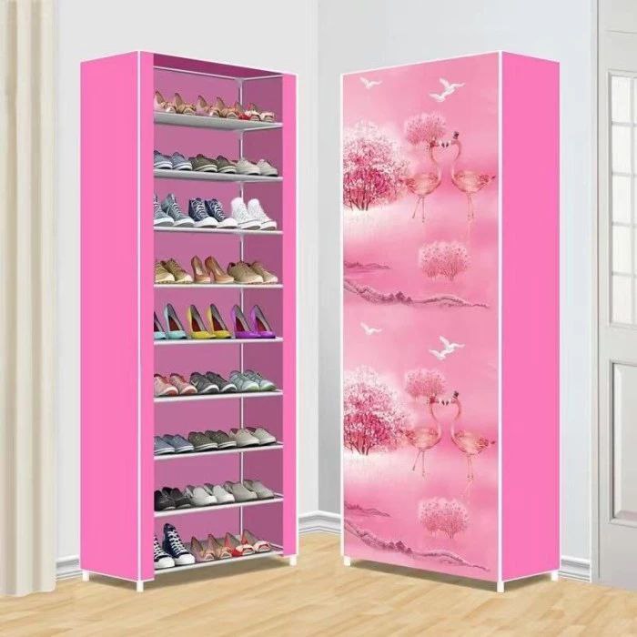 10Single row Zipper shoe cabinet